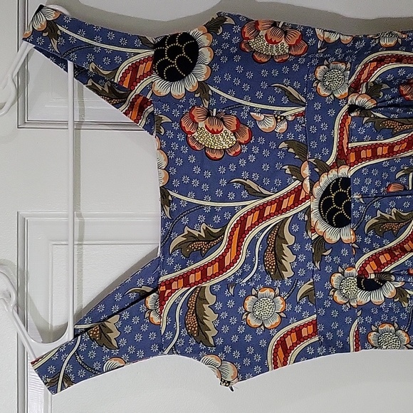 Hearts and Roses Fit and Flare Midi Dress - Picture 6 of 8